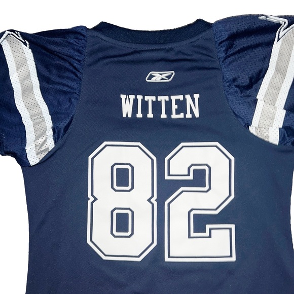 Reebok Dallas Cowboys Jason Witten #82 Home Jersey Women’s Size Small - Picture 3 of 4